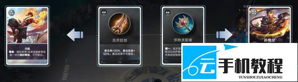 王者万象棋 裴擒虎闪现流暴击攻速装备配置