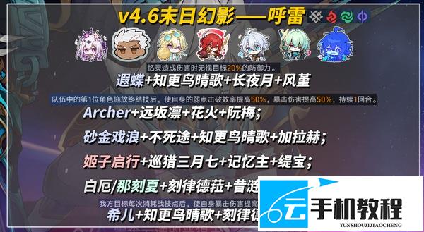 崩坏星穹铁道支配恶兽三关 怎么配队