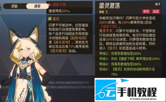 伊瑟闪萝雷灵养成 伊瑟闪萝高速源器智壳配置