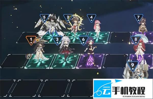苍雾世界 困难83夜云阵容站位攻略