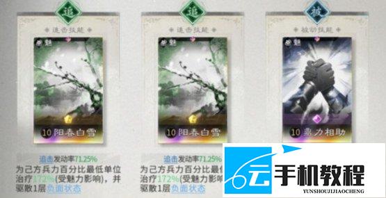三国天下归心 魏延血战队攻略 鱼鳞阵配置