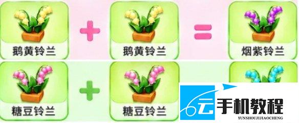 元梦之星繁花奇育 七种铃兰合成攻略