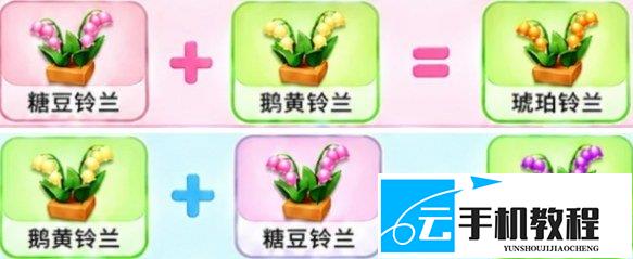 元梦之星繁花奇育 七种铃兰合成攻略